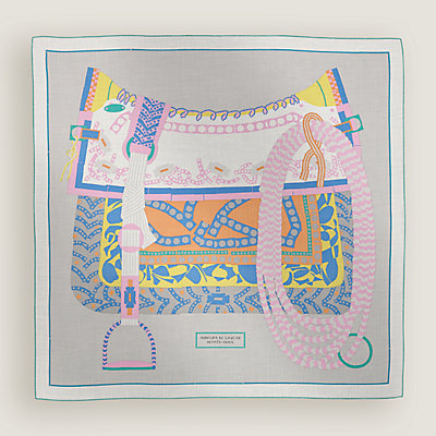 カシミヤマフラー 《カザック・ヴァーグ》 | Hermès - エルメス カシミヤマフラー 《カザック・ヴァーグ》 | Hermès - エルメス